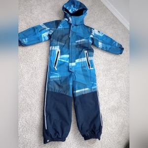 Reimatec Winter Snowsuit, Navy And Blue, 110, 4 yo